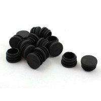 MODEL MT-102 SIZE 21MM ROUND RIBBED INSERTS END CAPS FOR DESKS, TABLES & CHAIR LEGS